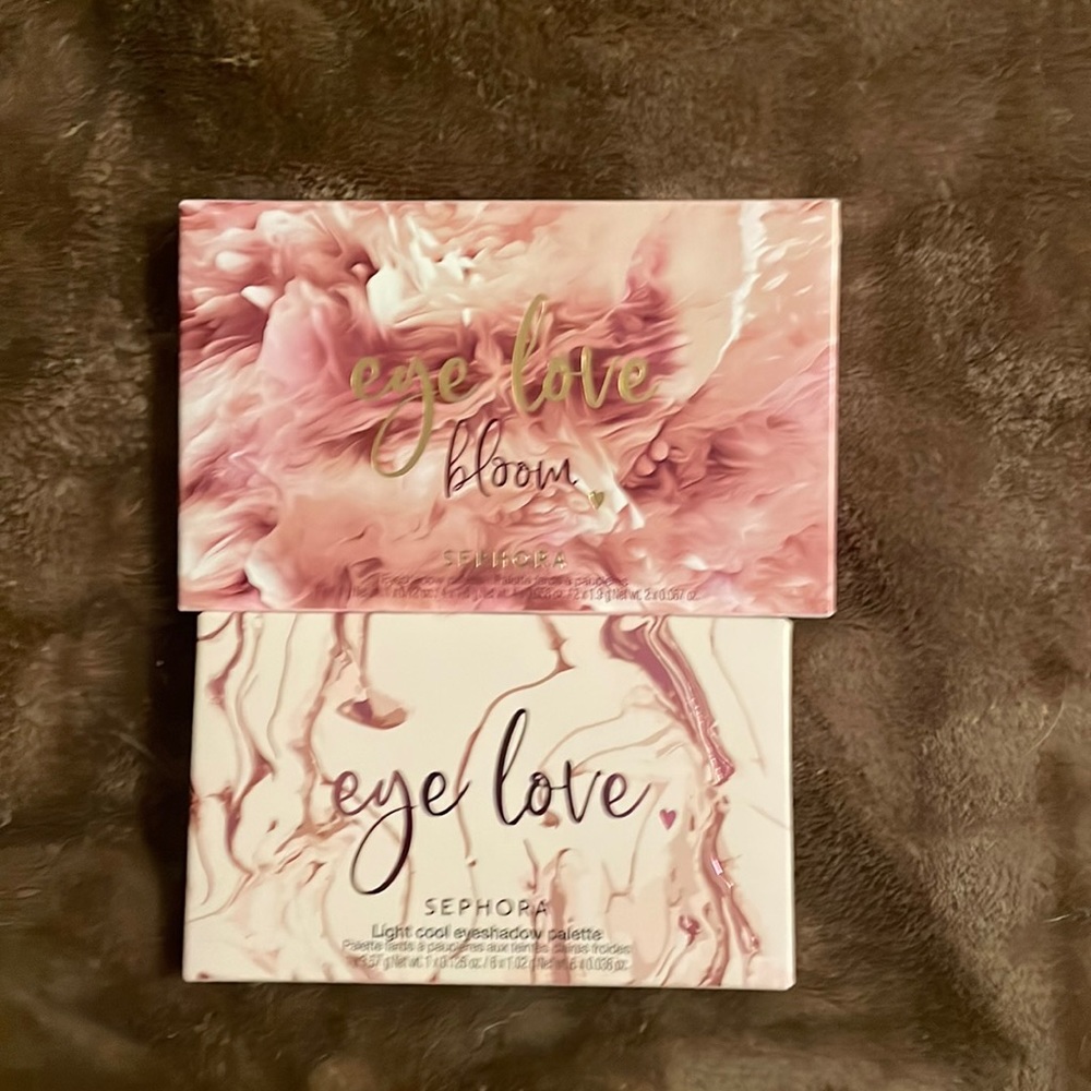 Sephora eye love eyeshadow palettes